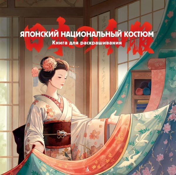 978-5-389-28273-5 Японский национальный костюм. Книга для раскрашивания