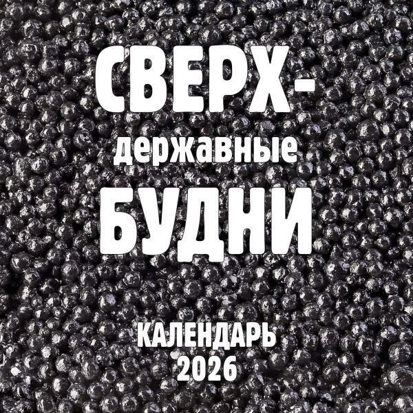 cover1__w600-10448 Сверхдержавные будни. Календарь настенный на 2026 год (300х300 мм)