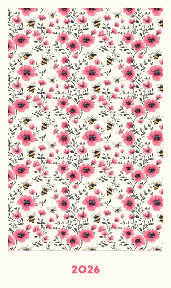 cover1__w600-10493 Мини ежедневник. Пчелы в кустах (А6, 80 л., мягкая обложка)