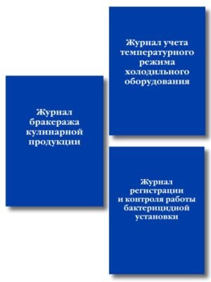 cover1__w600-15605 Комплект из 3-х книг: Журналы для заведений общественного питания (ИК)