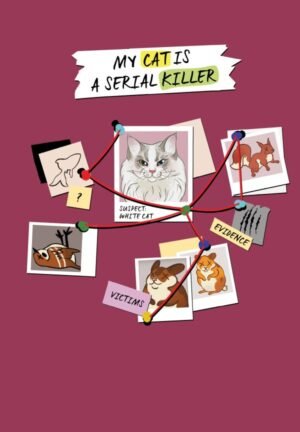 cover1__w600-16189 Блокнот My Cat Is a Serial Killer (А5, 144 стр., белый кот)