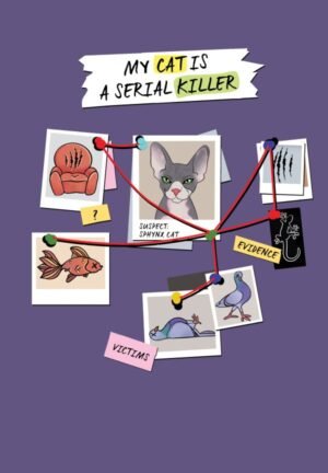 cover1__w600-16192 Блокнот My Cat Is a Serial Killer (А5, 144 стр., сфинкс)