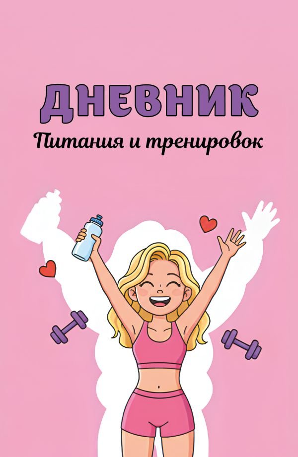 cover1__w600-22220 Дневник питания и тренировок. 10 недель, которые перезагрузят твое тело (розовый, 88 л., на пружине)