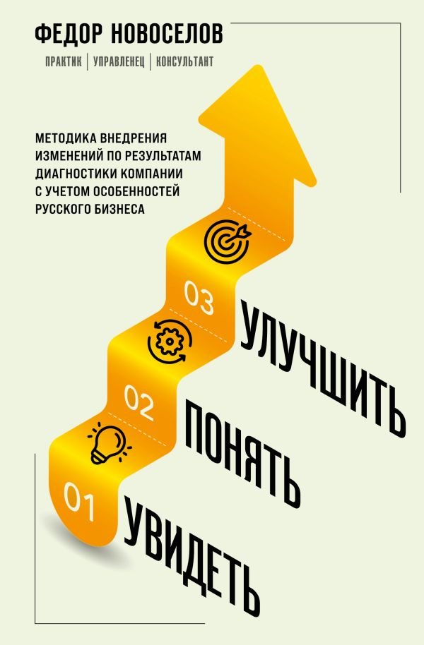 Увидеть. Понять. Улучшить. Методика внедрения изменений, по результатам диагностики компании, с учетом особенностей русского бизнеса