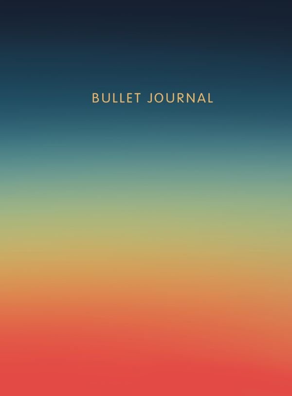 cover1__w600-5720 Блокнот в точку: Bullet Journal (закат, 160 c., с наклейками)