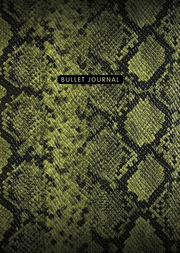 Блокнот в точку: Bullet Journal (змея, 120 c., пружина)