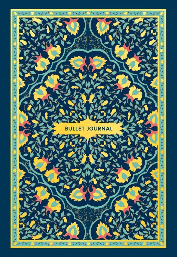 cover1__w600-5722 Блокнот в точку: Bullet Journal (ковер золотой, 160 c., с наклейками)