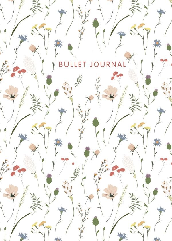 cover1__w600-5727 Блокнот в точку: Bullet Journal (полевые цветы, 120 c., пружина)