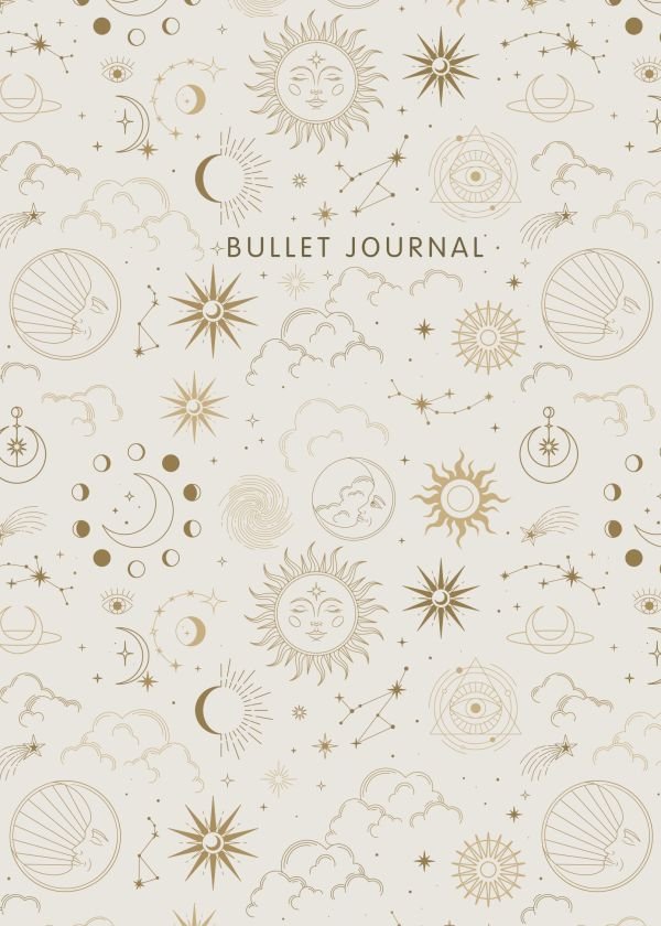 cover1__w600-5730 Блокнот в точку: Bullet Journal (эзотерический светлый, 120 c., пружина)