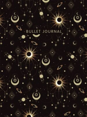 cover1__w600-5731 Блокнот в точку: Bullet Journal (эзотерический темный, 160 c., с наклейками)