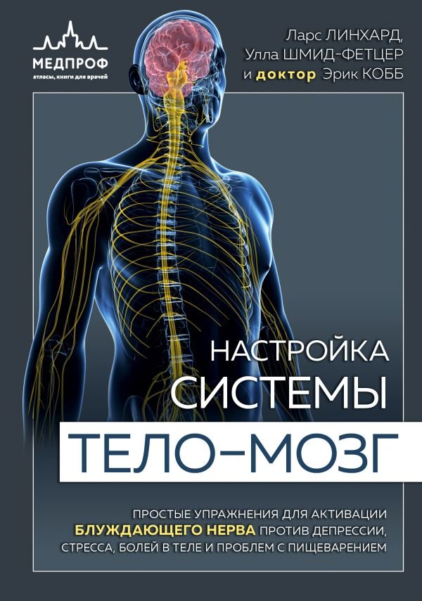 Настройка системы тело—мозг. Простые упражнения для активации блуждающего нерва против депрессии, стресса, боли в теле и проблем с пищеварением