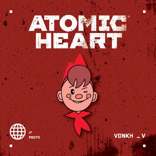 cover1__w600-6997 Значок металлический, Atomic Heart. Пионер