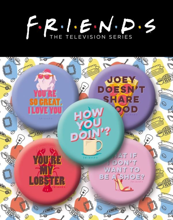 cover1__w600-7015 Набор значков. Friends (5 шт.)