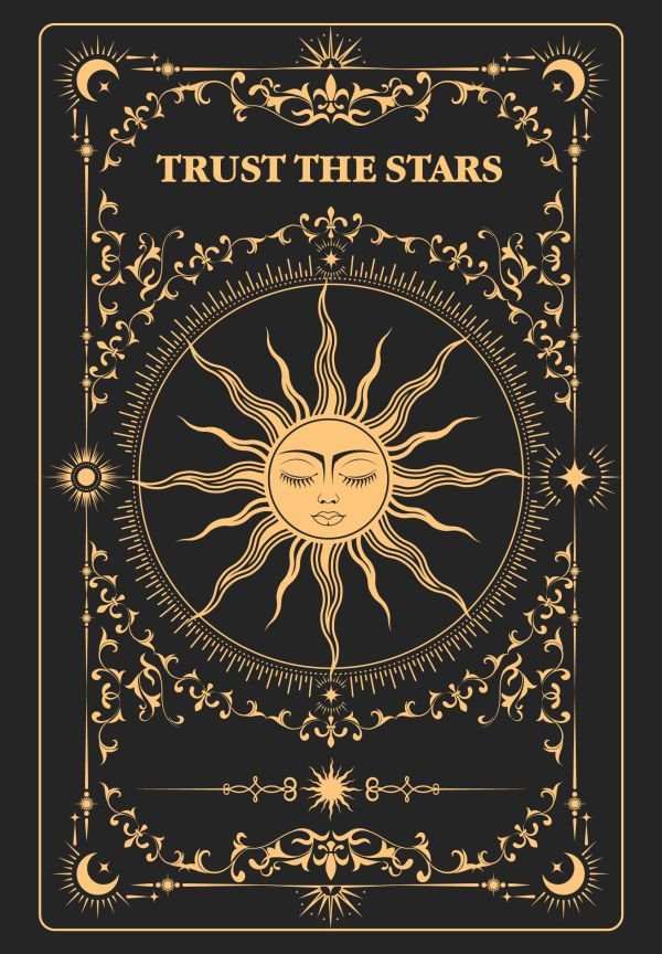 Trust the stars. Ежедневник недатированный (А5, 72 л.)
