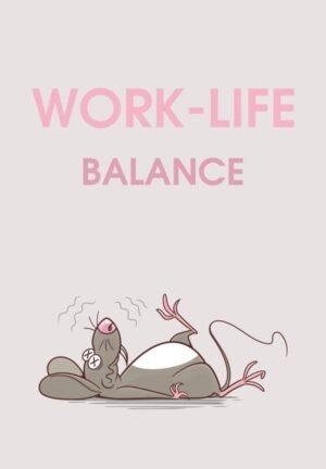 cover1__w600-8860 WORK-LIFE BALANCE. Ежедневник недатированный (А5, 72 л.)