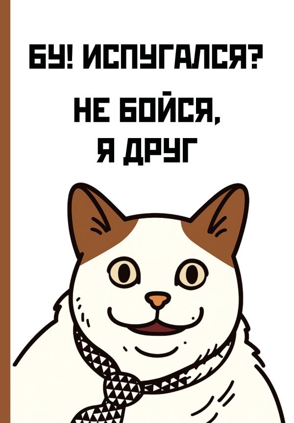 cover1__w600-8864 Бу! Испугался? Ежедневник недатированный (А5, 72 л.)