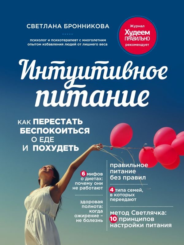 Интуитивное питание: как перестать беспокоиться о еде и похудеть